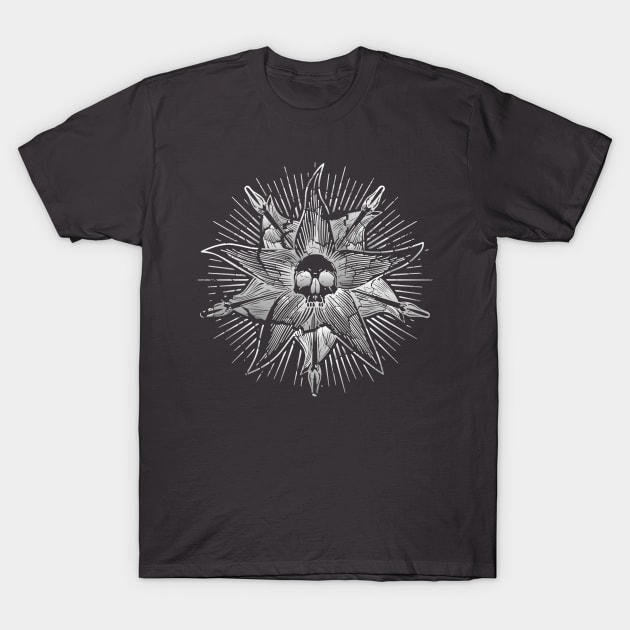 Nightshade Society Inspired Distressed Print T-Shirt by Kraken Sky X TEEPUBLIC